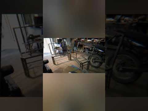 Классный кухонный уголок из профильной трубы своими руками