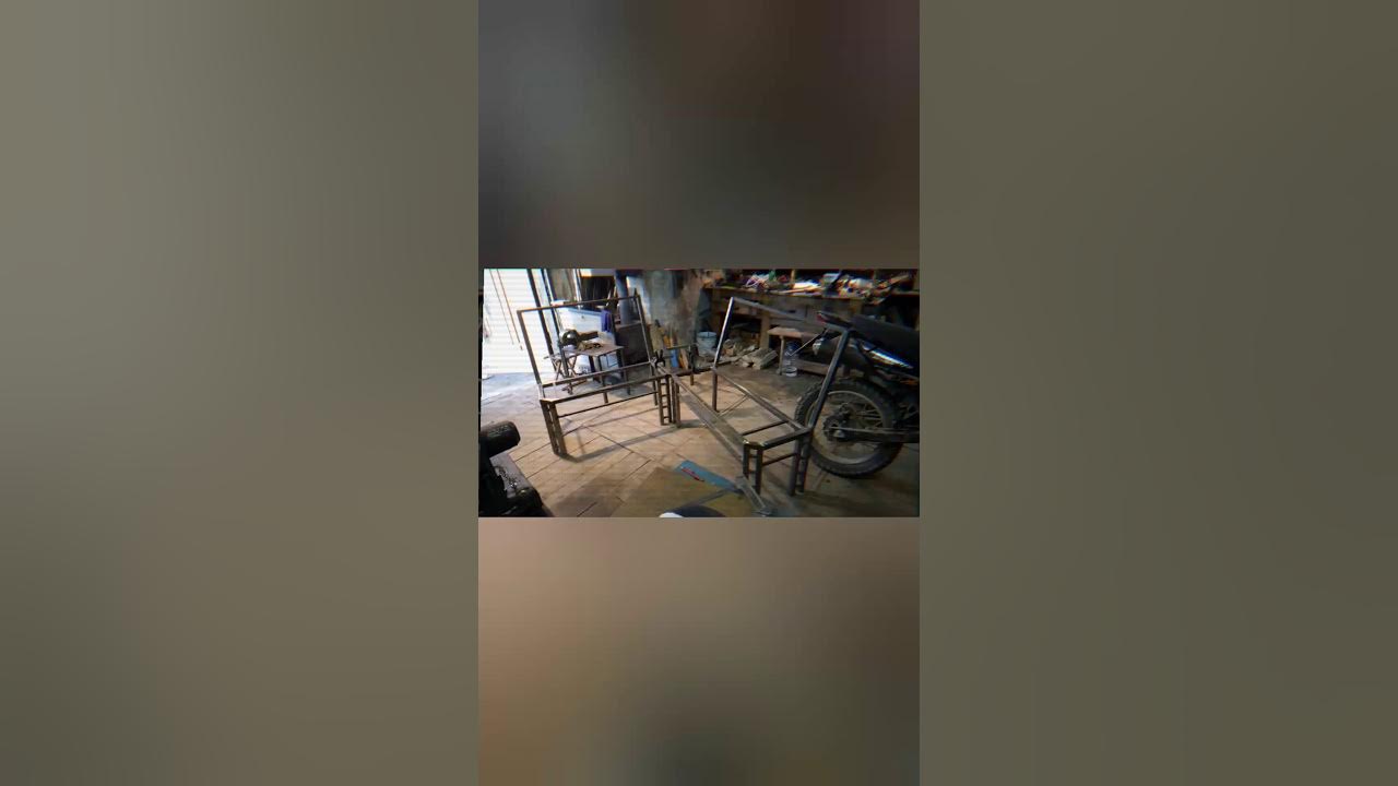 Классный кухонный уголок из профильной трубы своими руками - YouTube