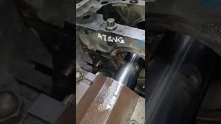 Beginilah Proses Center Block Menggunakan Mesin Line Boring shorts lineboring engineblock short