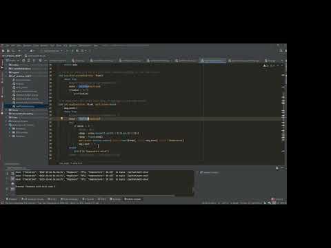 Panopticon Arduino Uno Temperature sensor published to EQMX MQTT broker using pyserial code