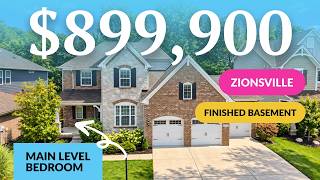 5,900  Sq Ft UNDER $900K | Zionsville Home Tour (FULL)