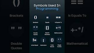 Symbols used in programming #computer #code #competition #heavy #famous #symbols #knowledge #basics