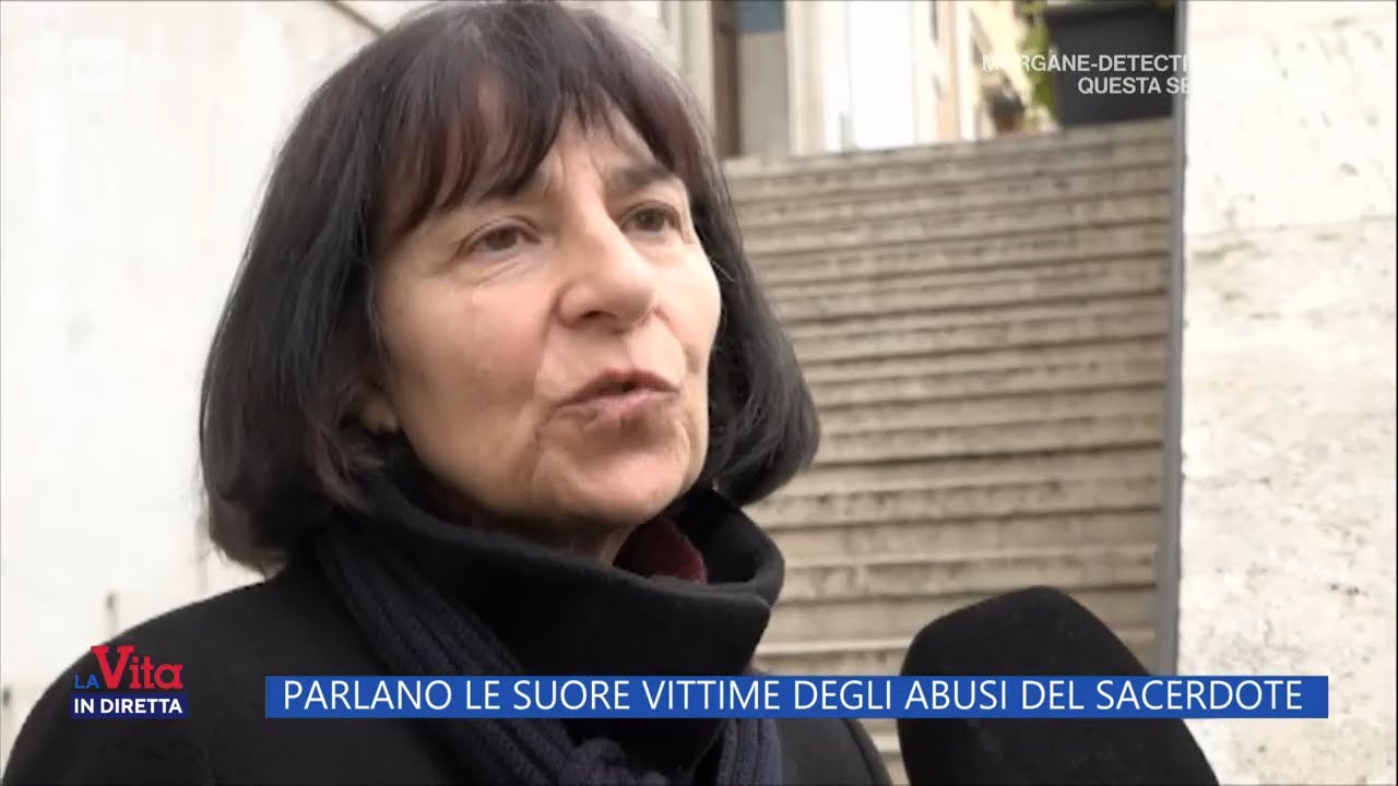 Due ex suore denunciano gli abusi sessuali di un sacerdote - La Vita in Diretta 01/04/2025
