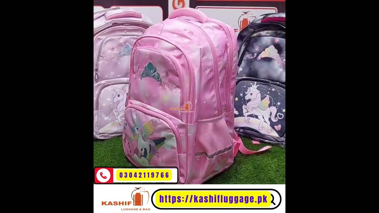 Girls School Backpack For o'Level Students 