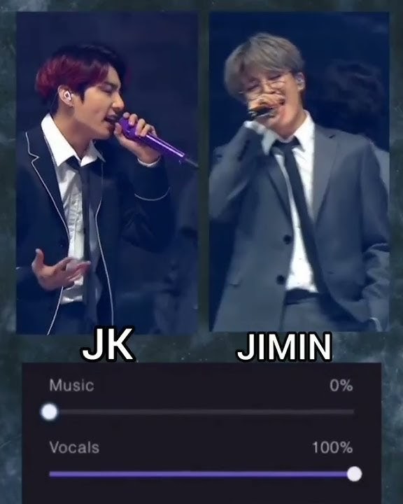 Jk and jimin( hit the high note ) 💜