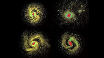 Sequential Simulation of Four Galaxies: A P3M Algorithm Perspective