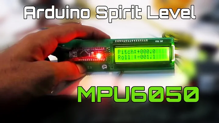 Arduino Spirit Level | Arduino Project | Projects of MPU6050