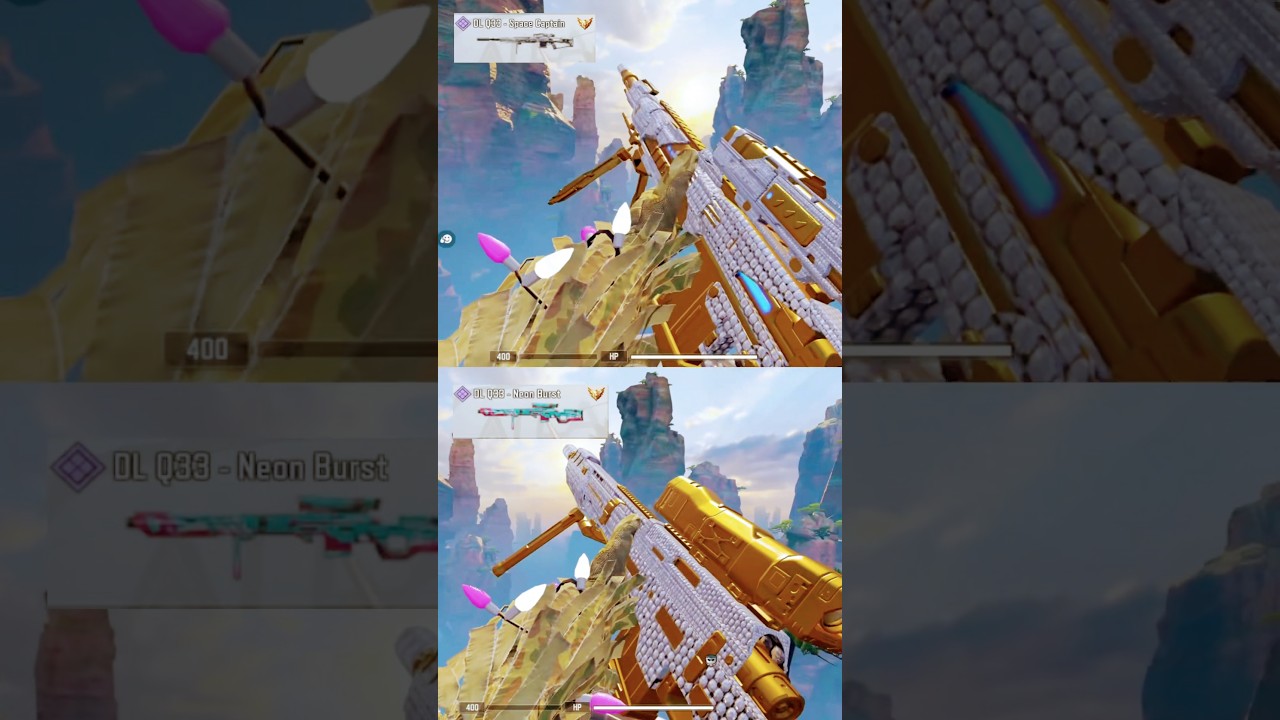 NEW vs OLD DLQ-33 Skin in CODM 🥶