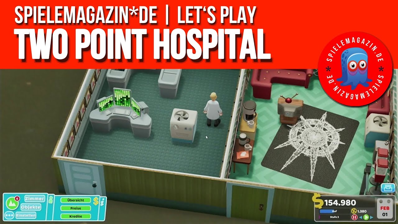 🏥 Two Point Hospital Deutsch | Lets Play Ep.261 | Frust in Overgrowth (1080p/60fps)