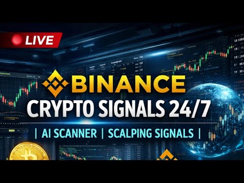 🔴 LIVE: Binance Crypto Signals 24/7 | AI Scanner | Scalping Signals 06. ...