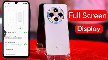 How to Full Screen Display in Redmi A4 5g | Redmi A4 Full Screen Display Setting / Redmi A4 Display