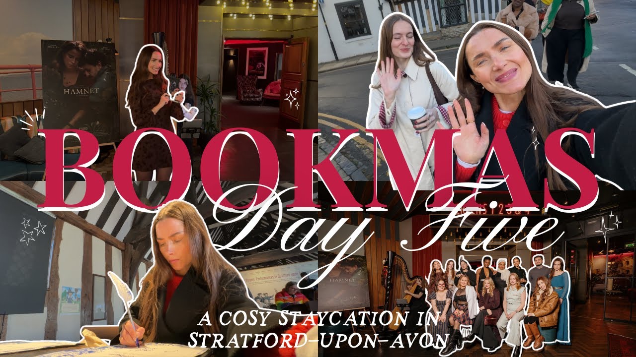 Романтизация уютного отдыха в Стратфорде-на-Эйвоне | КНИЖНЫЙ РОЖДЕСТВЕНСКИЙ ДЕНЬ 5 🎄✨