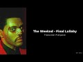 The Weeknd Final Lullaby Traduction Française mp3