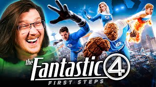 THE FANTASTIC FOUR: FIRST STEPS (2025) MOVIE REACTION | First Time Watching | Review