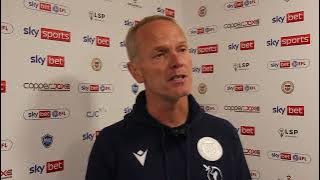 Steve Aris after Tranmere Rovers draw