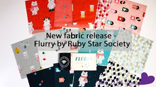 Said With Love - New Fabric Release - Flurry by Ruby Star Society