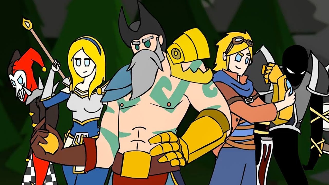 A Lesson in Team Work - League of Legends Animation