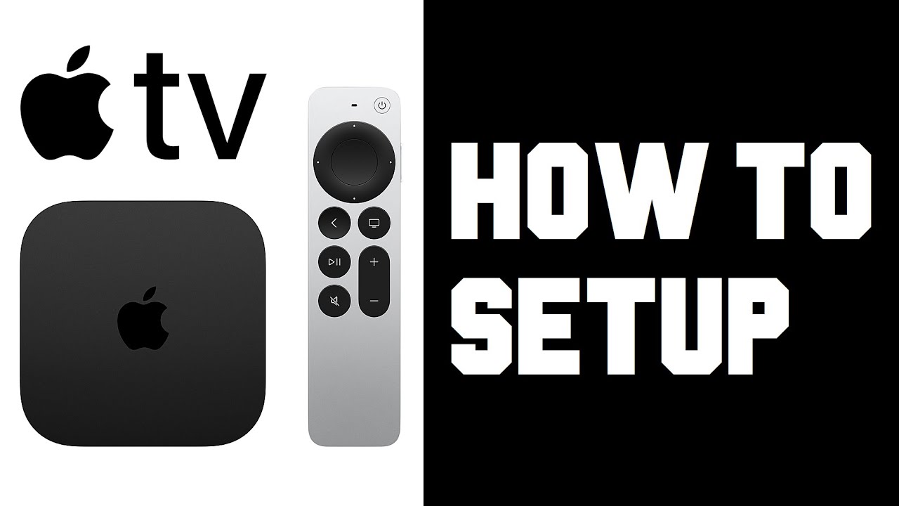 How To Setup Apple TV 4K Connect To - TV Setup Step By Guide Tutorial - YouTube