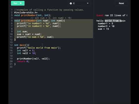 C Program to find sum of two numbers | Part 1 - YouTube