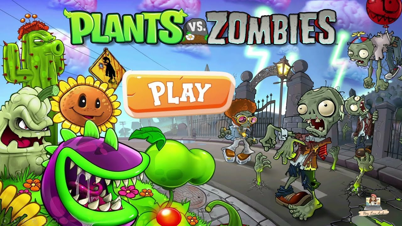 Game Plants and Zombies Powerpoint