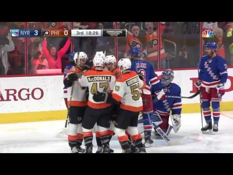 Philadelphia Flyers vs New York Rangers  - November 25, 2016