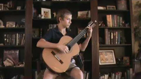 Evan Budd on Classical guitar