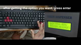 ORBIT Token dispenser tutorial