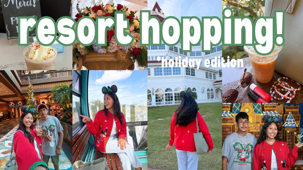 resort hopping! *holiday edition🌟🎄 vlogmas ep. 10