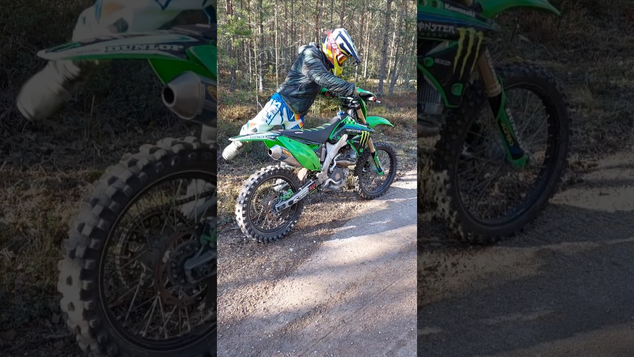 KX250F Start Up Soundcheck & Acceleration