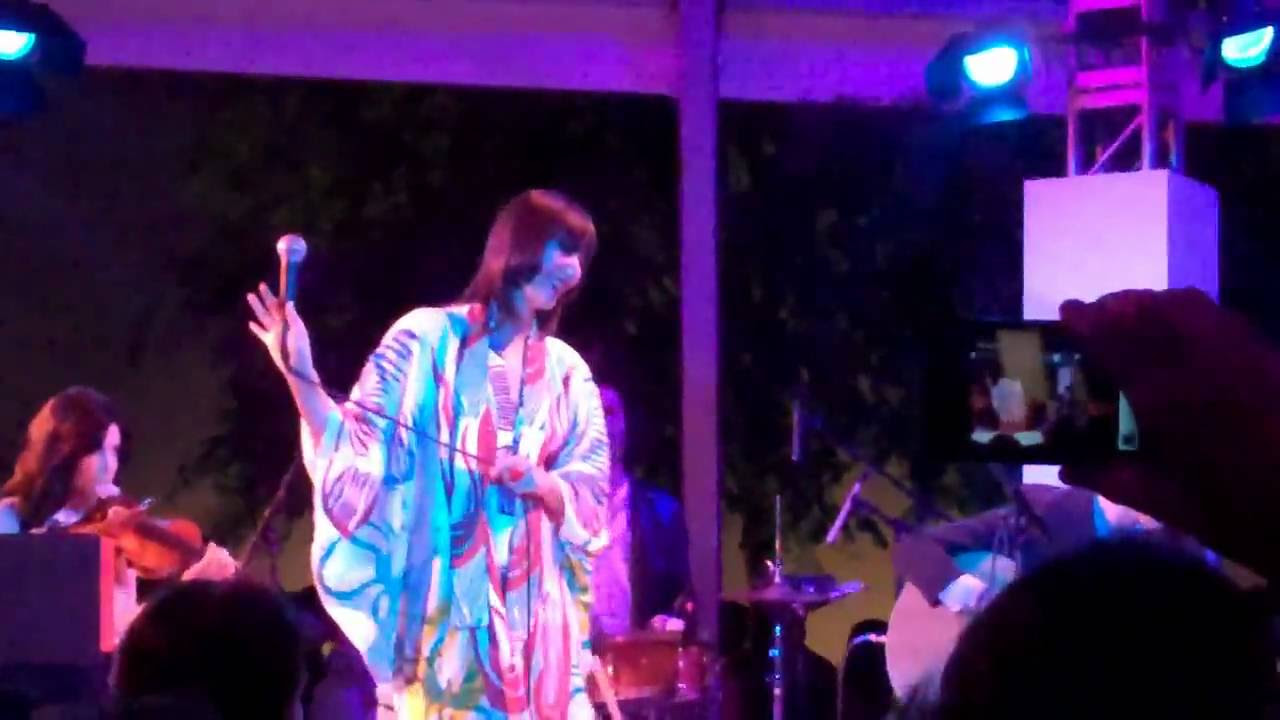 karen o - MoMa garden party - Hideaway