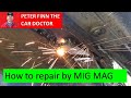 How to repair Holes and Corrosion areas in Car, SUV or Truck by MIG MAG welding