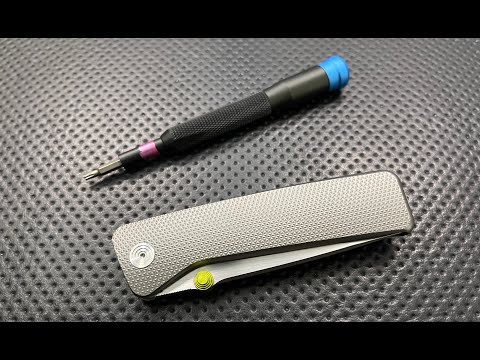 How to disassemble and maintain the James Brand Barnes Pocketknife