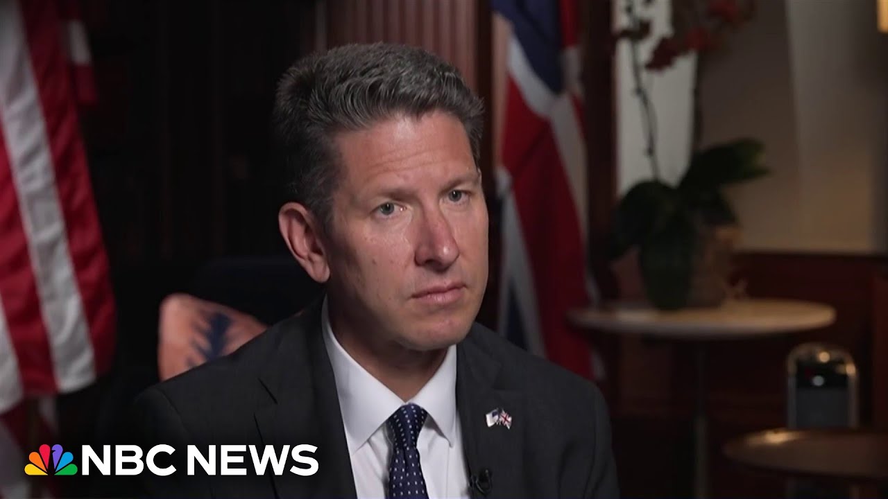 1-on-1 with the UK ambassador to U.S. ahead of the King's visit