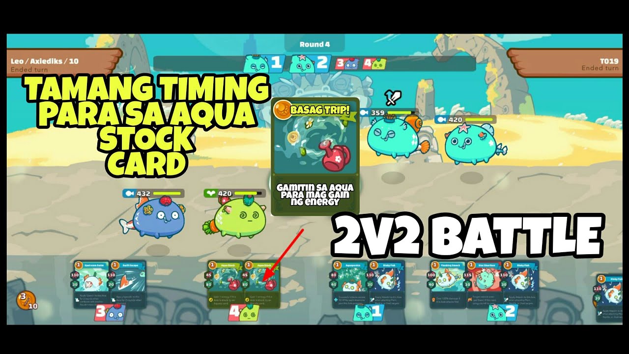 AQUA STOCK STRATEGY | Axie Infinity | APA Strategy