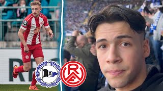 RWE spielt nur 1:1 in Bielefeld🙄 Rot Weiss Essen - Arminia Bielefeld / Stadion Vlog