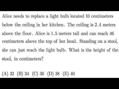 American Math Competition | 8th Grade | 2010 Problem 5