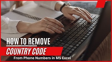 How to Remove Country code form Phone Numbers in MS Excel