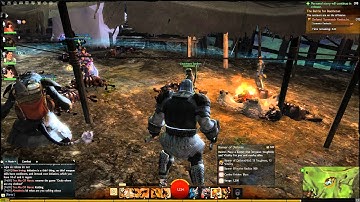 Guild Wars 2 - Centaurs attacking outpost dynamic event