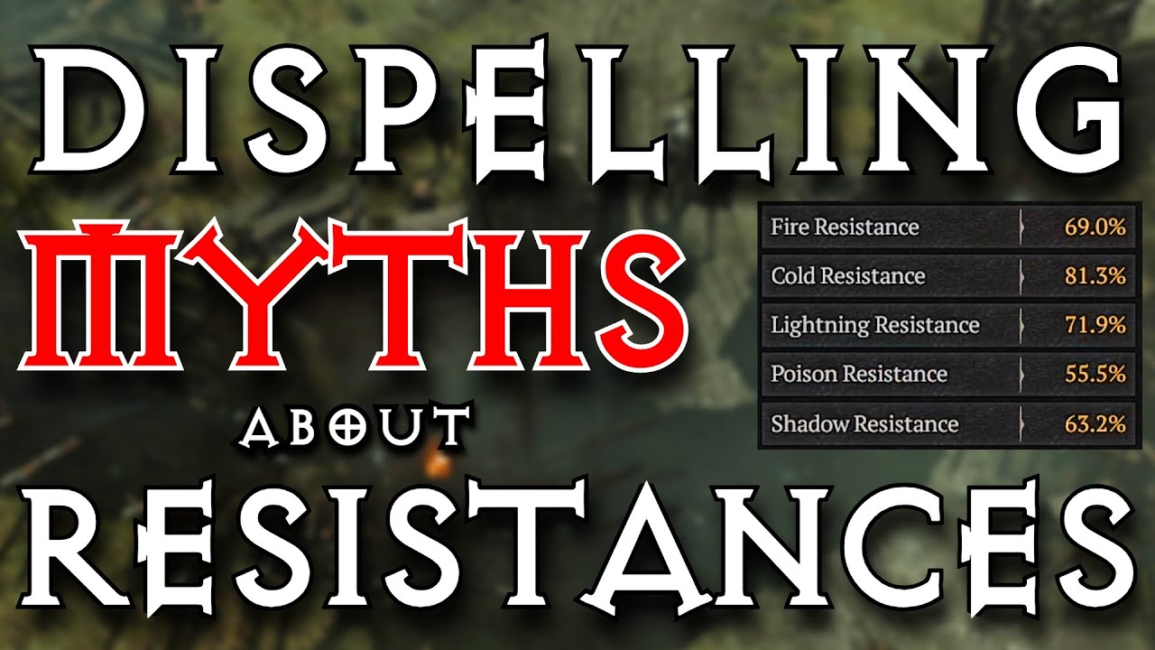 Resistances in Diablo 4 | Diminishing Returns and Difficulty Scaling Explained