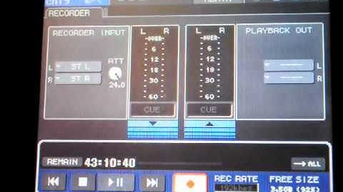 Yamaha LS-9 USB Recording .m4v