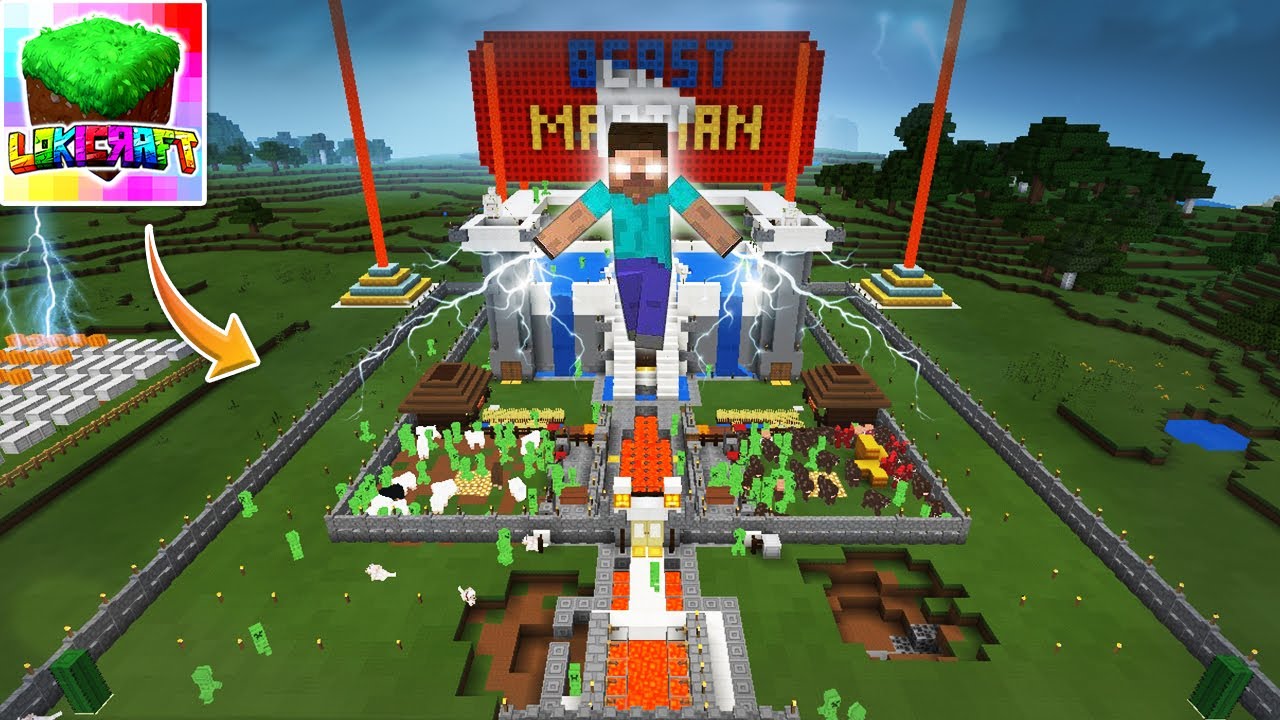 Herobrine Spawn Creepers Army To Destroy Castle - YouTube