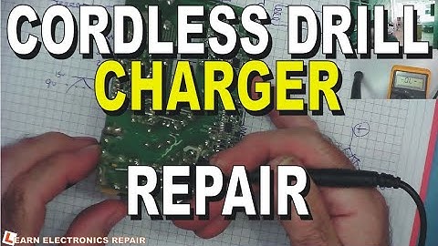Cordless Drill Charger Repair