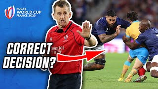Should France's Romain Taofifénua seen red against Uruguay? | Whistle Watch | Rugby World Cup 2023