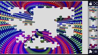 Optical Illusion Vortex 🎨✨ jigsaw puzzle 🧩🧩 @puzzlezone2080  screenshot 2