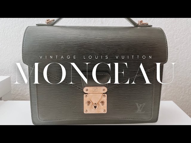 LOUIS VUITTON Epi Monceau Black 1284707