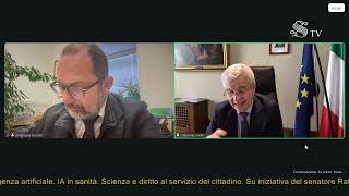 IA in Sanità - intervento del Prof. Massimo Midiri - Presidente Comitato Scientifico CSAIA