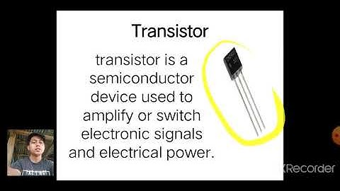 The difference between active and passive components