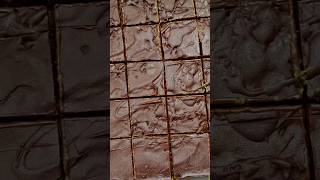 kunafa chocolate brownie #kunafa brownie homemade