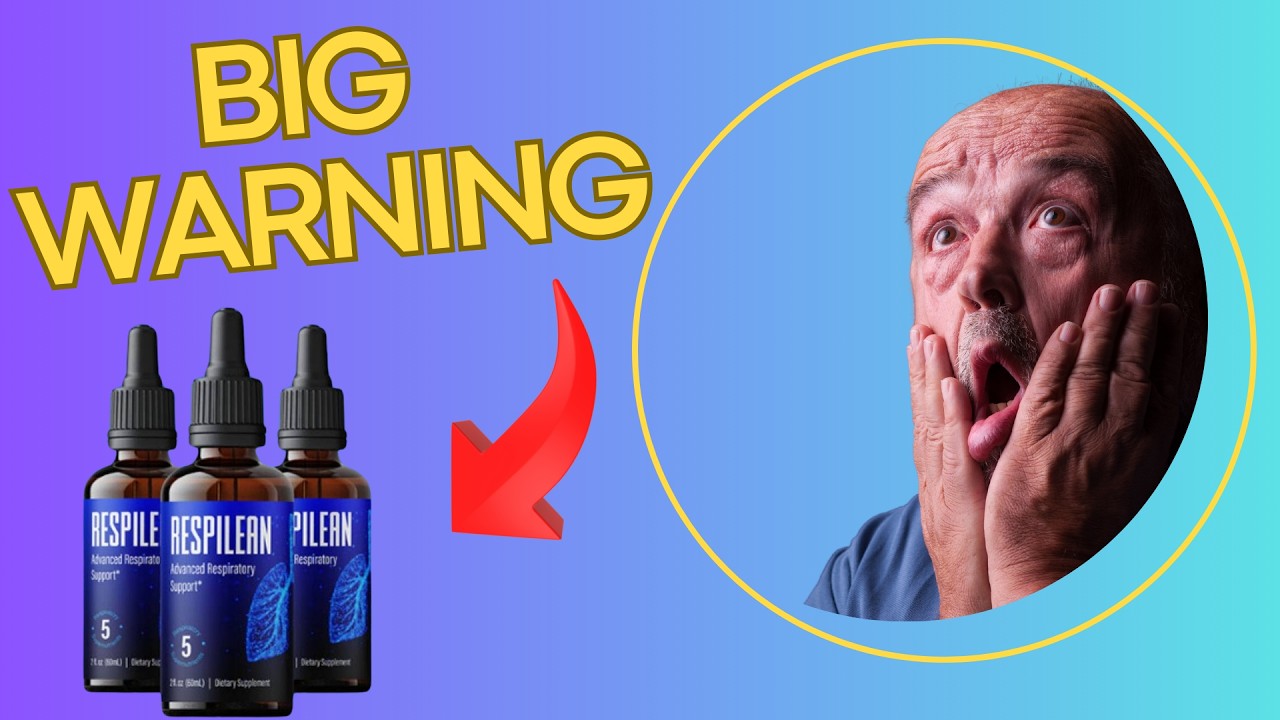 Respilean Review ⚠️ (DON’T BUY BEFORE WATCHING! )🚨 –  Respilean Supplement – Respilean Lung Health