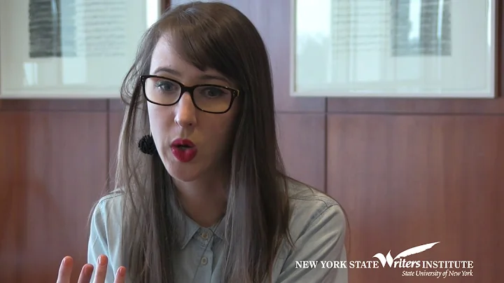 Ruth Gilligan at the NYS Writers Institute in 2017